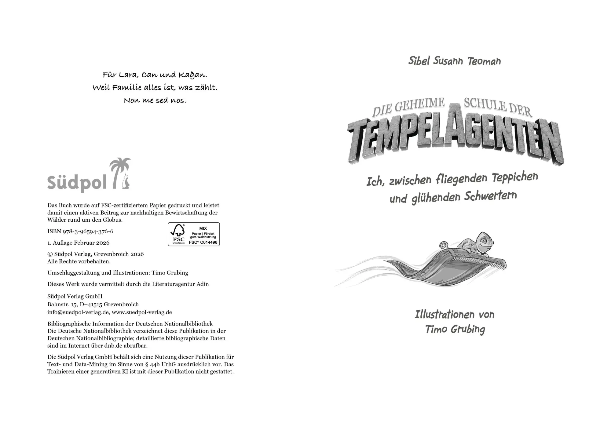 Bild: 9783965943766 | Die geheime Schule der Tempelagenten - Ich, zwischen fliegenden...