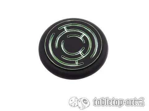 Cover: 704270723866 | Crystal Tech Bases BLANK - 50mm Round Lip 3 | Tabletop-Art