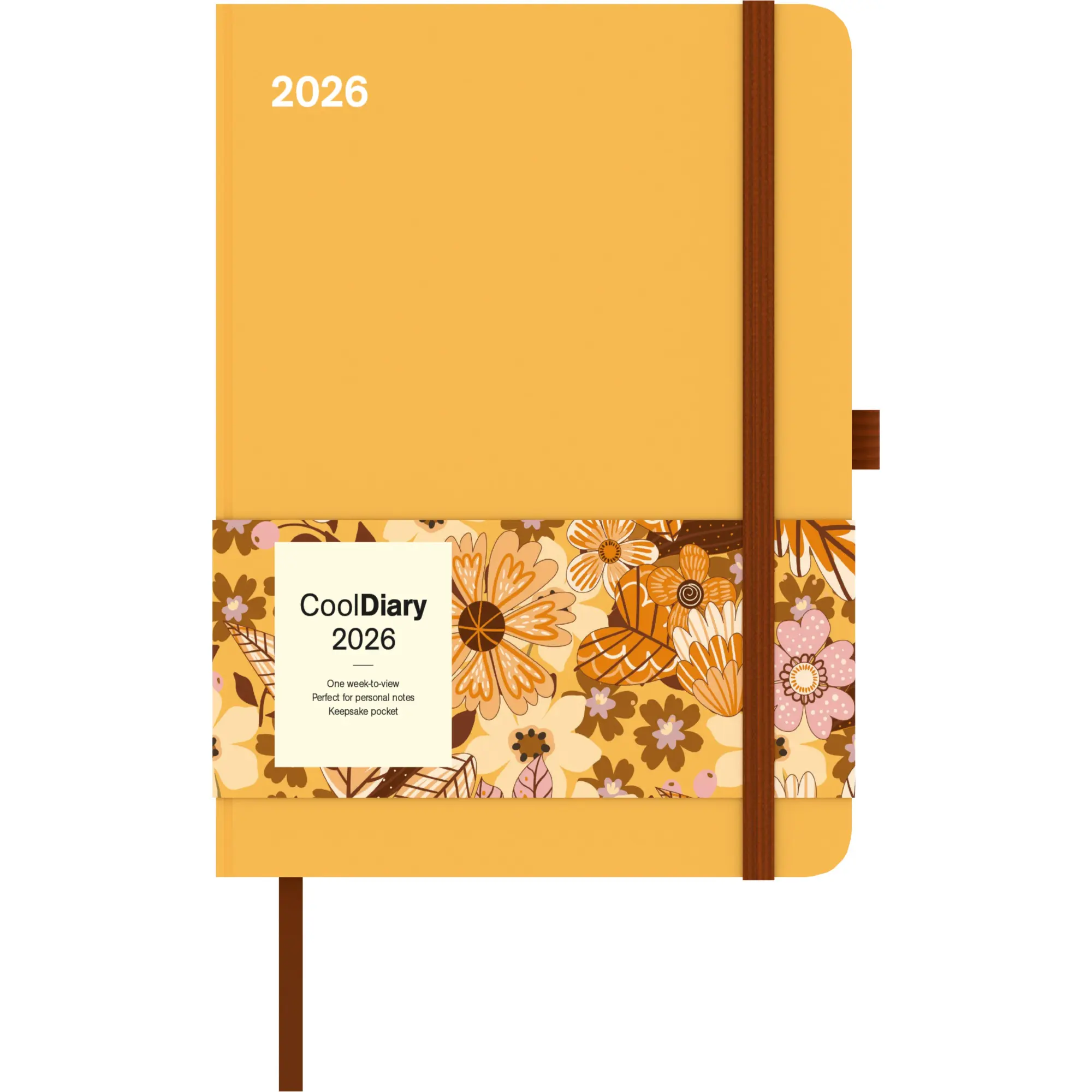 Cover: 4069095003866 | Ray Flower 2026 - Diary - Buchkalender - Taschenkalender - 16x22