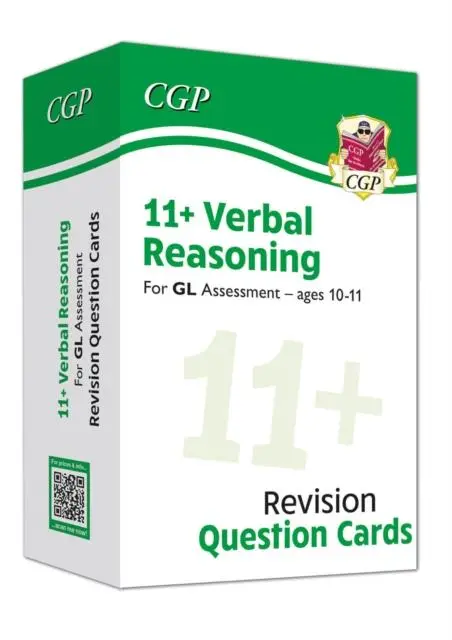 Cover: 9781789083866 | 11+ GL Verbal Reasoning Revision Question Cards - Ages 10-11 | Books