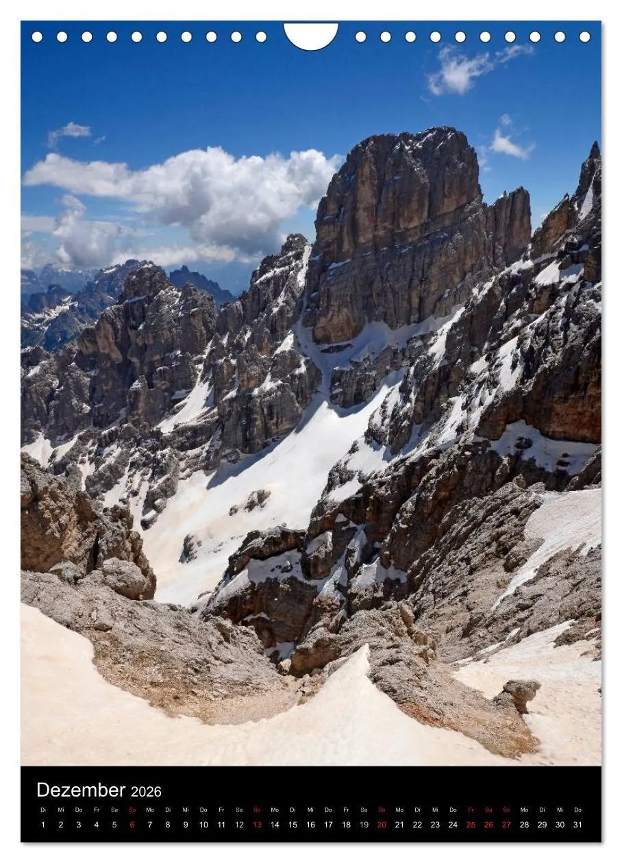Bild: 9783516463866 | Dolomiten - Eine Gipfelparade (Wandkalender 2026 DIN A4 hoch),...