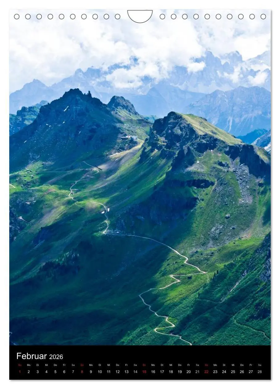 Bild: 9783516463866 | Dolomiten - Eine Gipfelparade (Wandkalender 2026 DIN A4 hoch),...