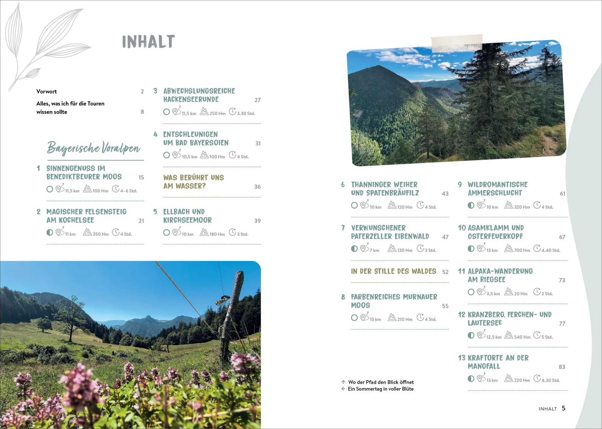 Bild: 9783734333866 | Der Weg ist das Ziel Bayerische Voralpen | Sonja Greimel | Taschenbuch