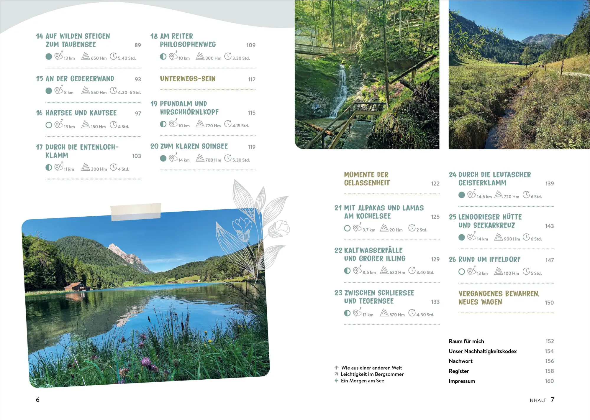 Bild: 9783734333866 | Der Weg ist das Ziel Bayerische Voralpen | Sonja Greimel | Taschenbuch