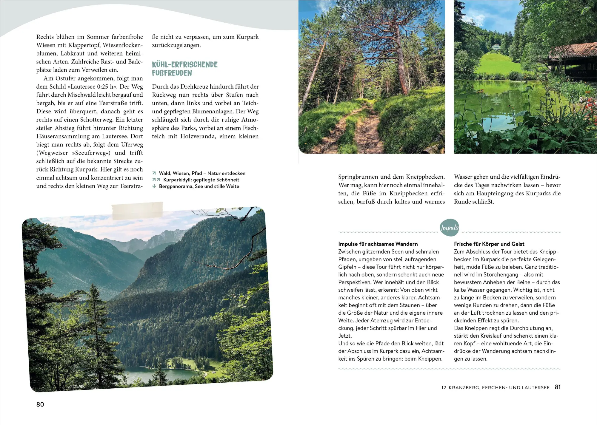 Bild: 9783734333866 | Der Weg ist das Ziel Bayerische Voralpen | Sonja Greimel | Taschenbuch
