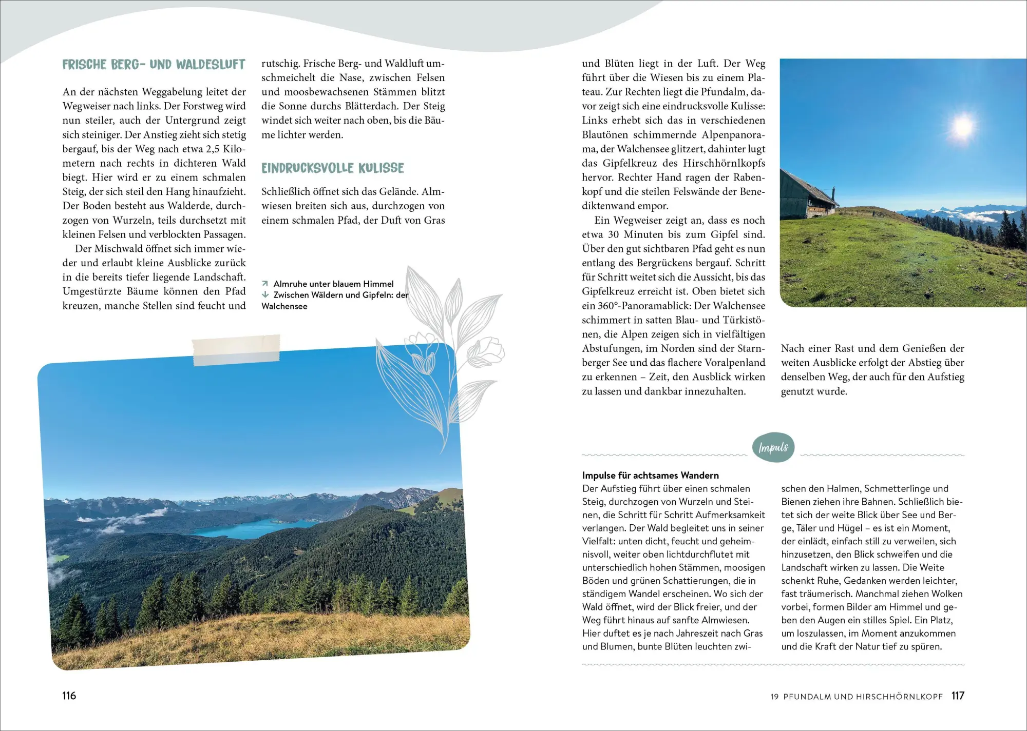 Bild: 9783734333866 | Der Weg ist das Ziel Bayerische Voralpen | Sonja Greimel | Taschenbuch