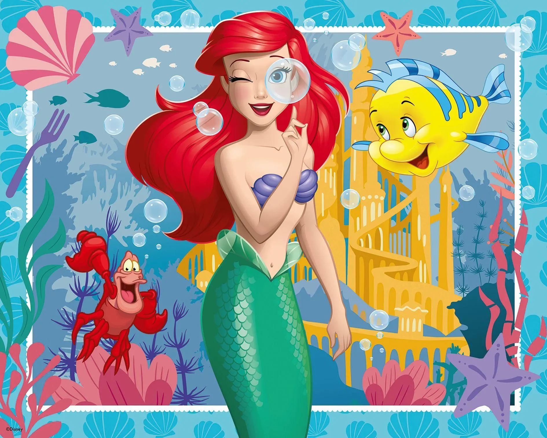 Cover: 4005555043966 | Kinderpuzzle 48 Teile - Disney Prinzessinnen - Prinzessin Arielle