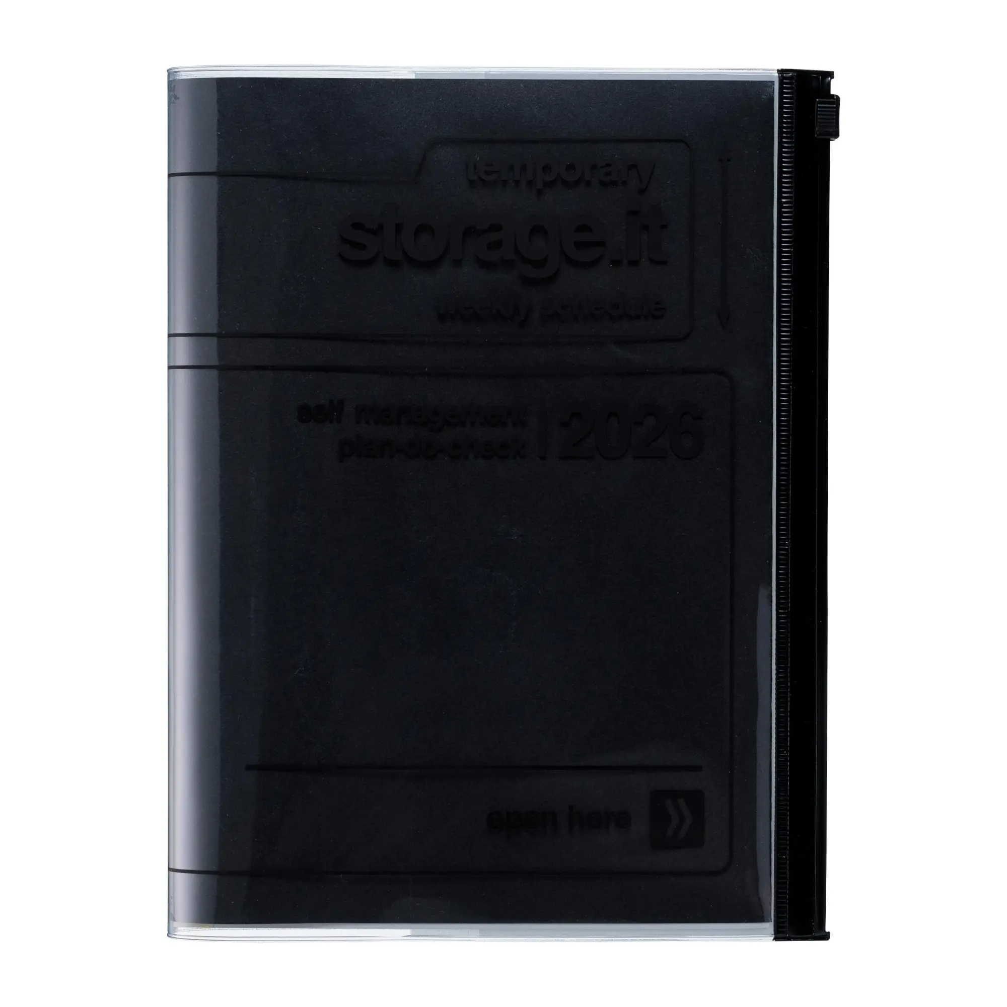 Cover: 4550045143966 | MARK'S 2025/26 Taschenkalender, A5 Storage.it // Black | MARK'S Inc.