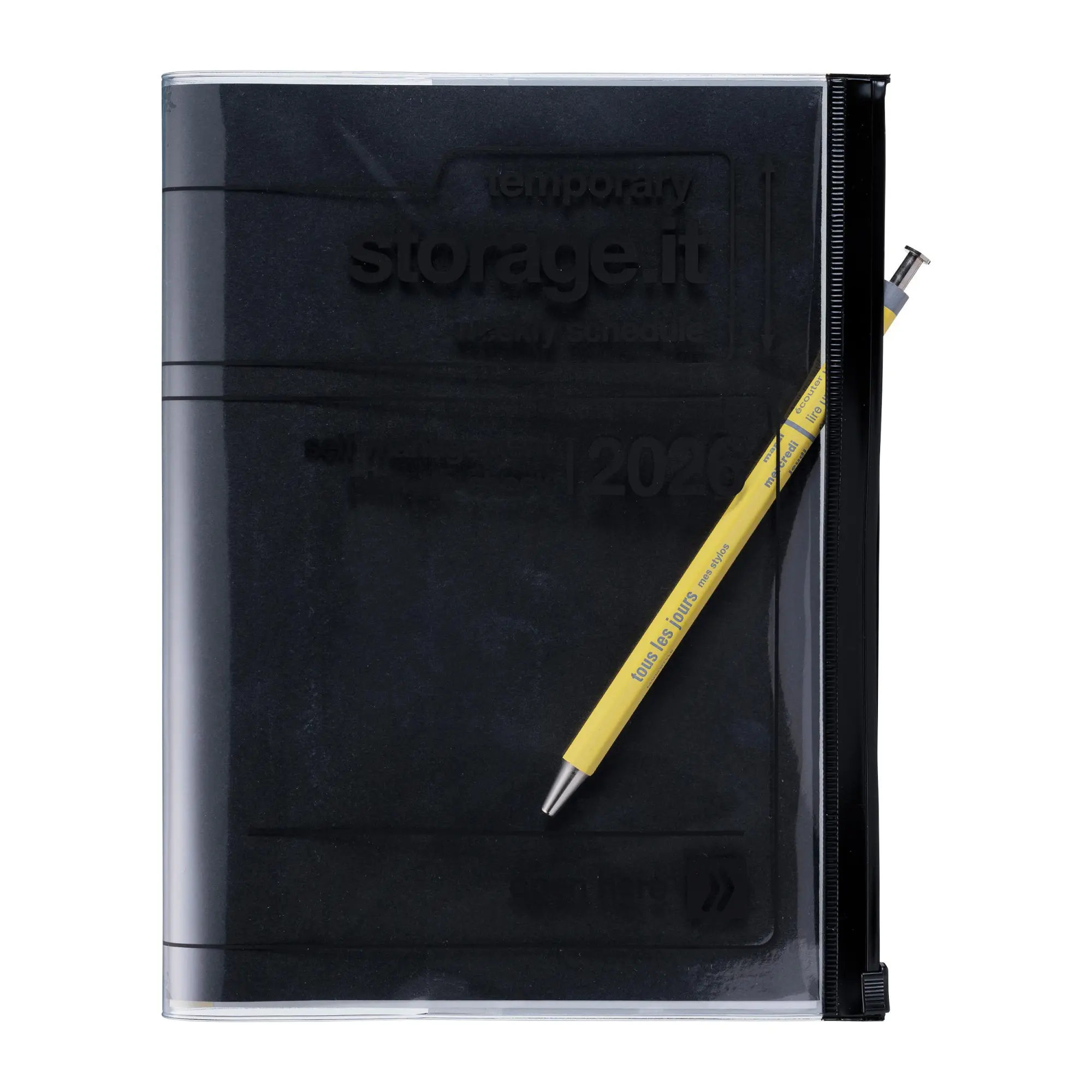 Bild: 4550045143966 | MARK'S 2025/26 Taschenkalender, A5 Storage.it // Black | MARK'S Inc.