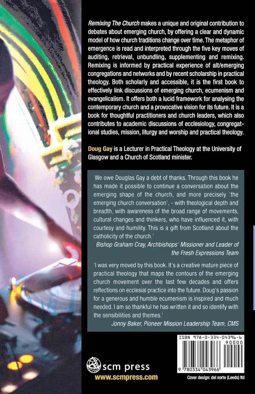 Rückseite: 9780334043966 | Remixing the Church | Towards an Emerging Ecclesiology | Doug Gay