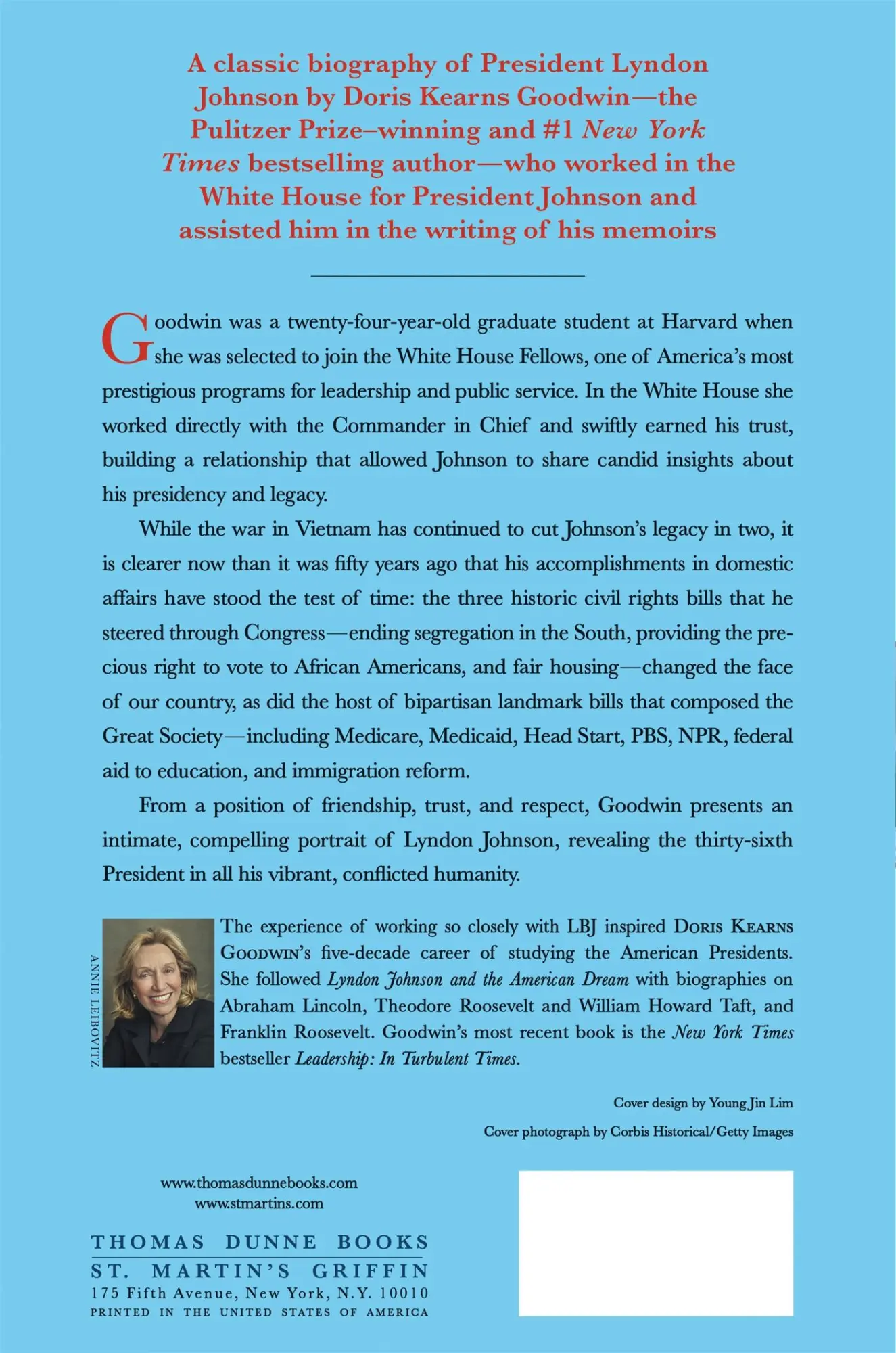 Rückseite: 9781250313966 | Lyndon Johnson and the American Dream | Doris Kearns Goodwin | Buch