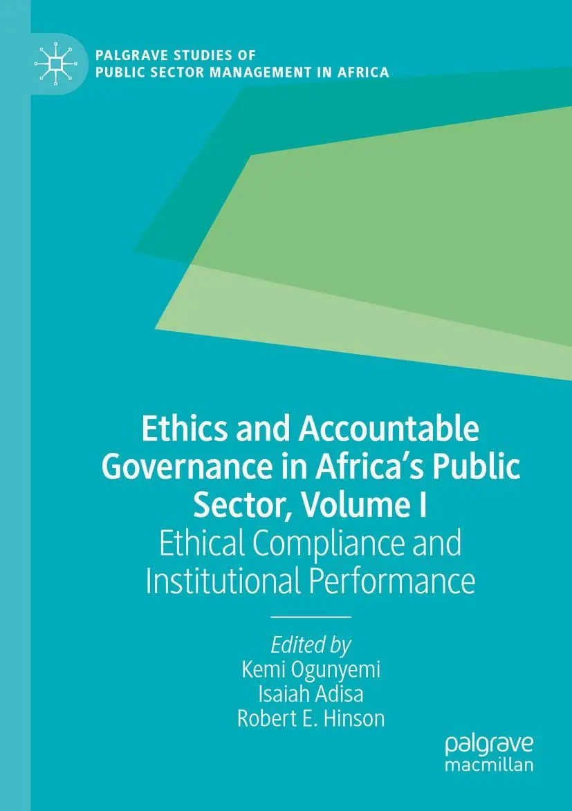 Cover: 9783030953966 | Ethics and Accountable Governance in Africa's Public Sector, Volume I