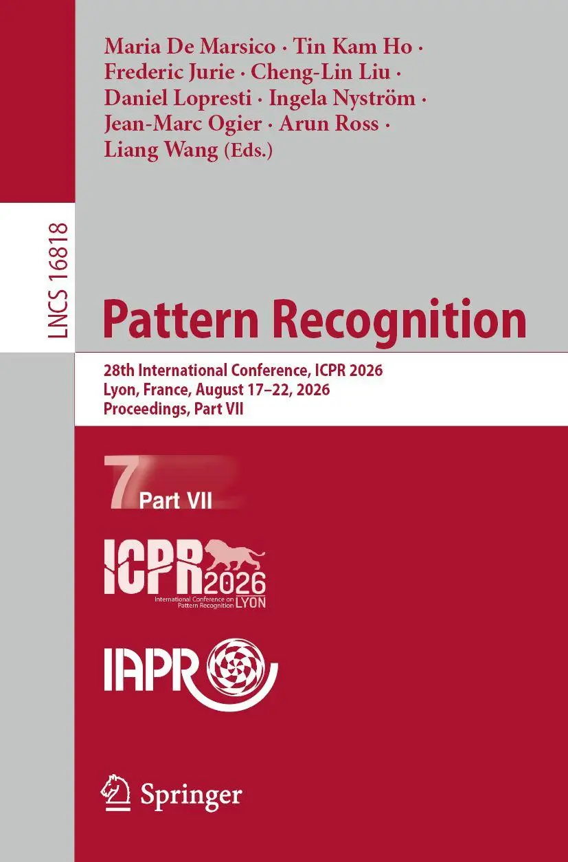 Cover: 9783032313966 | Pattern Recognition | Maria De Marsico (u. a.) | Taschenbuch | xxxi