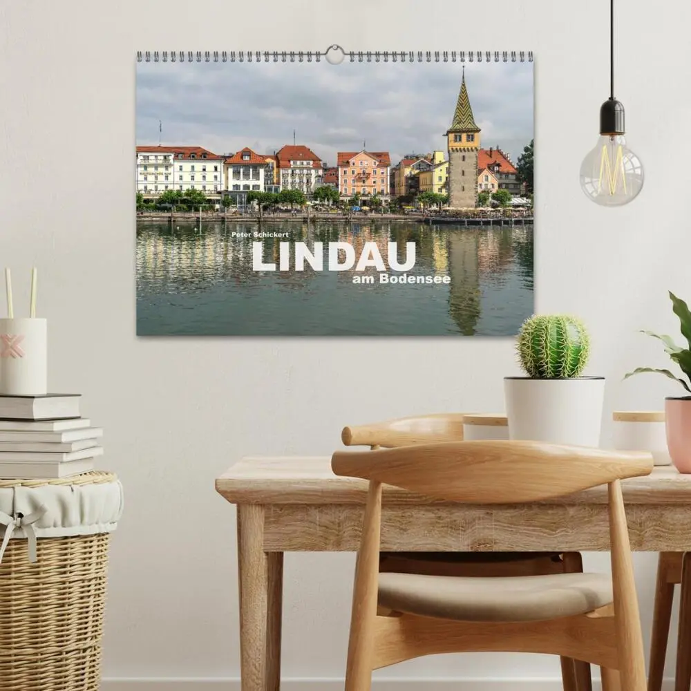 Bild: 9783435413966 | Lindau am Bodensee (Wandkalender 2025 DIN A3 quer), CALVENDO...