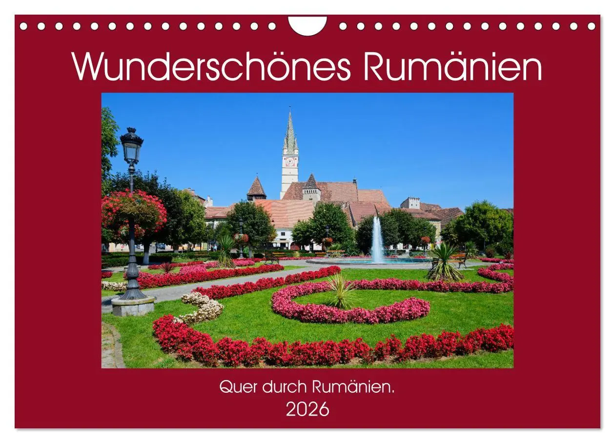 Cover: 9783457743966 | Wunderschönes Rumänien (Wandkalender 2026 DIN A4 quer), CALVENDO...