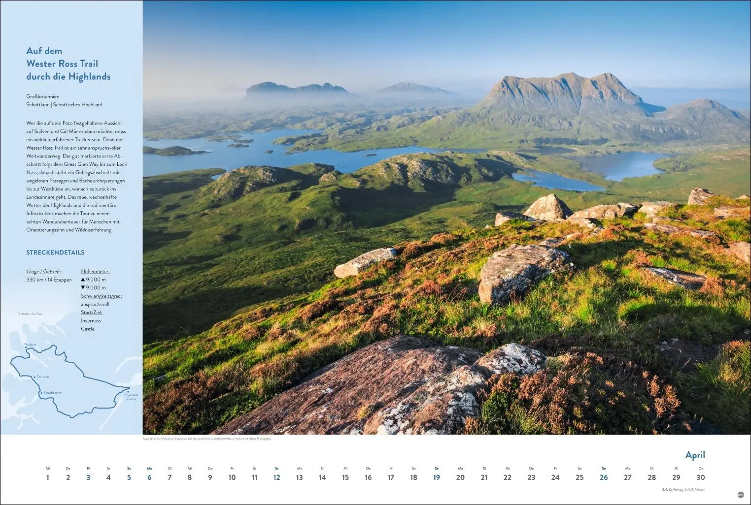 Bild: 9783756413966 | Weitwanderwege Edition 2026 | Kalender | 15 S. | Deutsch | 2026 | Heye
