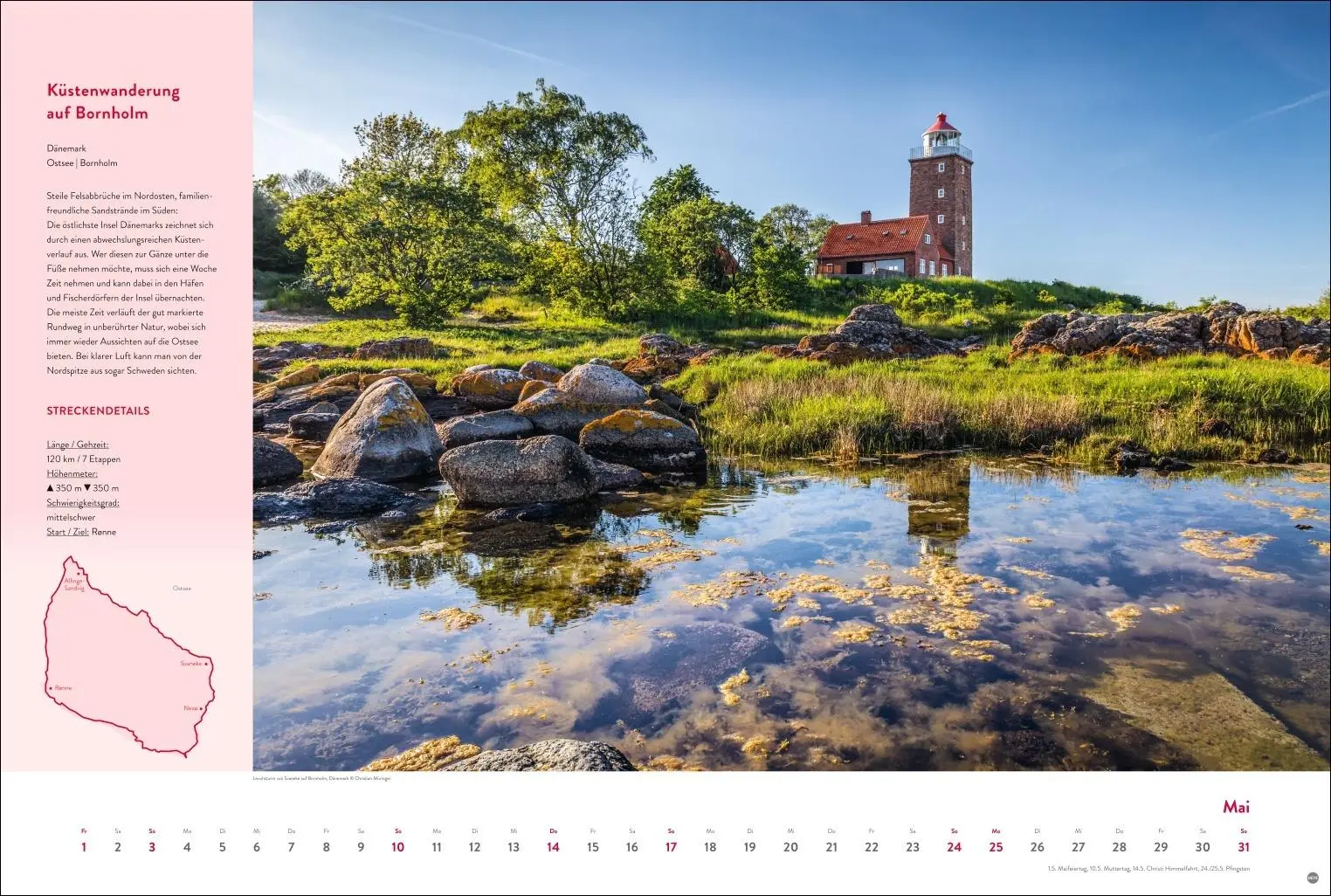 Bild: 9783756413966 | Weitwanderwege Edition 2026 | Kalender | 15 S. | Deutsch | 2026 | Heye
