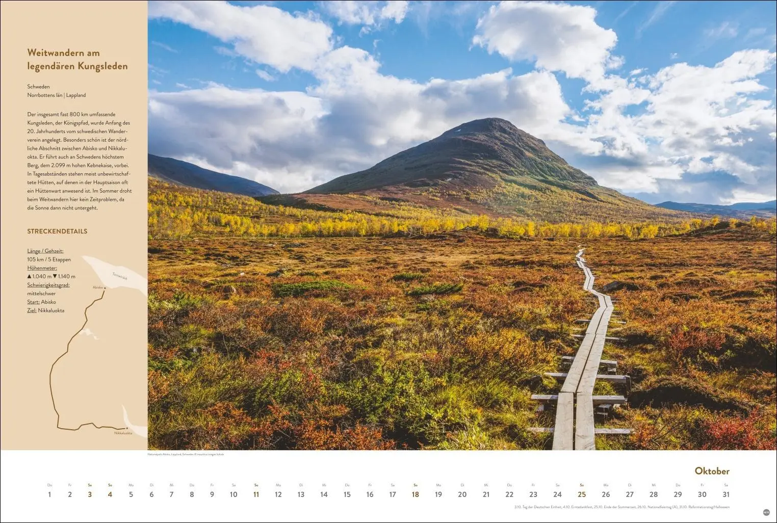 Bild: 9783756413966 | Weitwanderwege Edition 2026 | Kalender | 15 S. | Deutsch | 2026 | Heye