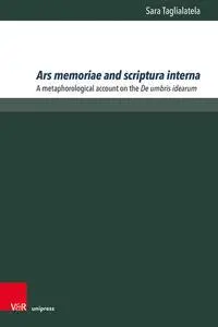 Cover: 9783847113966 | Ars memoriae and scriptura interna | Sara Taglialatela | Buch | 182 S.