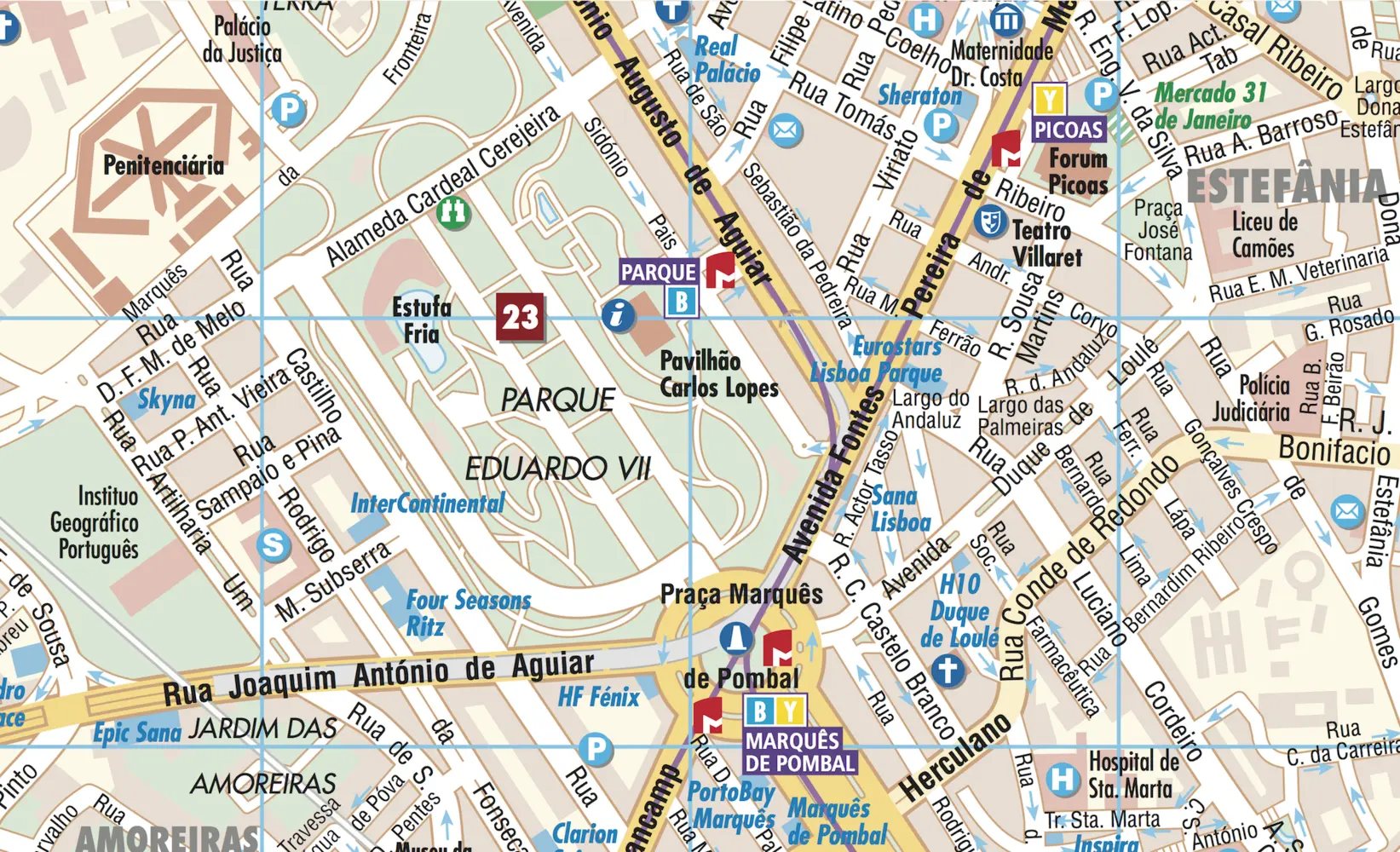 Bild: 9783866093966 | Borch Map Lissabon. Lisboa. Lisbon | (Land-)Karte | 2 S. | Deutsch