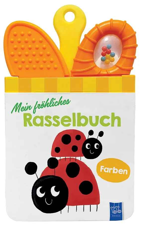 Cover: 9789464763966 | Mein fröhliches Rasselbuch - Farben | Buch | 20 S. | Deutsch | 2024