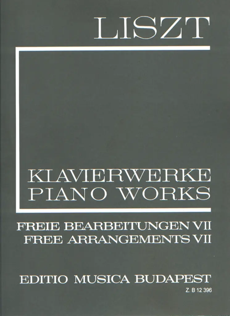 Cover: 9790080123966 | Freie Bearbeitungen 7 | Franz Liszt | EMB Liszt Works | Buch | 1988
