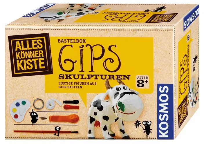 Cover: 4002051604066 | Gipsskulpturen | Lustige Figuren aus Gips basteln | Spiel | Brettspiel