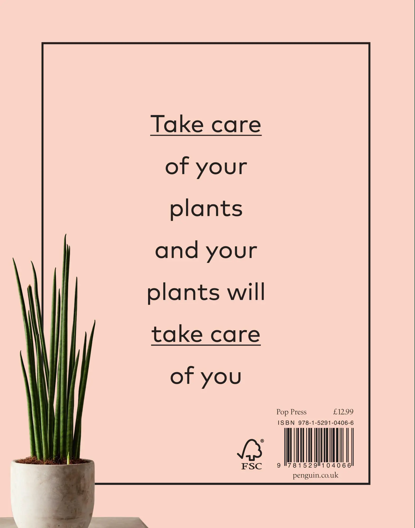 Rückseite: 9781529104066 | The Healing Power of Plants | The Hero House Plants that Love You Back