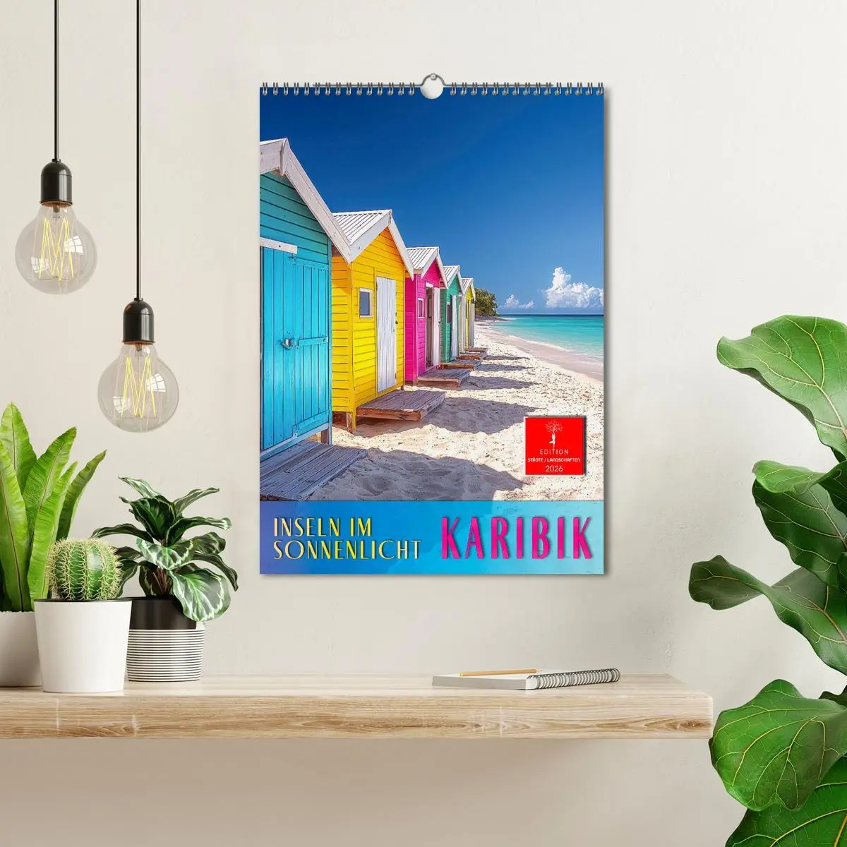 Bild: 9783457254066 | Karibik - Inseln im Sonnenlicht (Wandkalender 2026 DIN A3 hoch),...