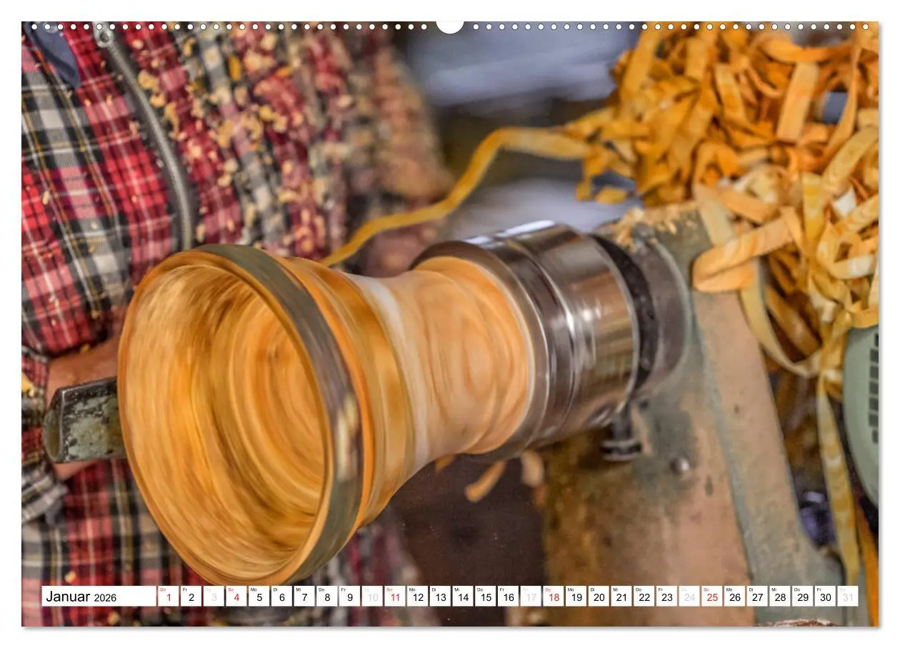 Bild: 9783457944066 | Holz enttäuscht nie (hochwertiger Premium Wandkalender 2026 DIN A2...