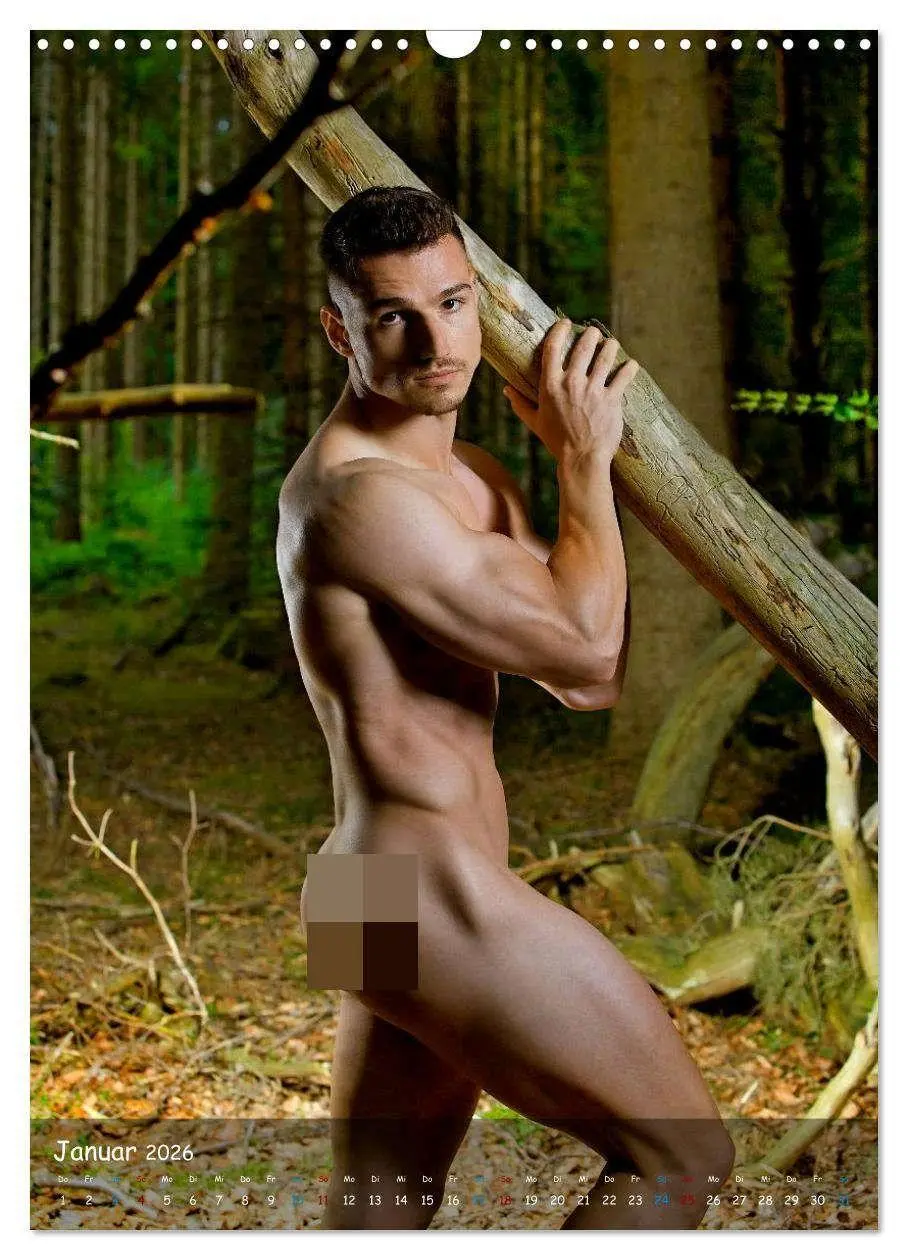 Bild: 9783516654066 | Naturburschen... intim (Wandkalender 2026 DIN A3 hoch), CALVENDO...