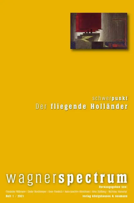 Cover: 9783826074066 | wagnerspectrum | Schwerpunkt: Der fliegende Holländer | Taschenbuch