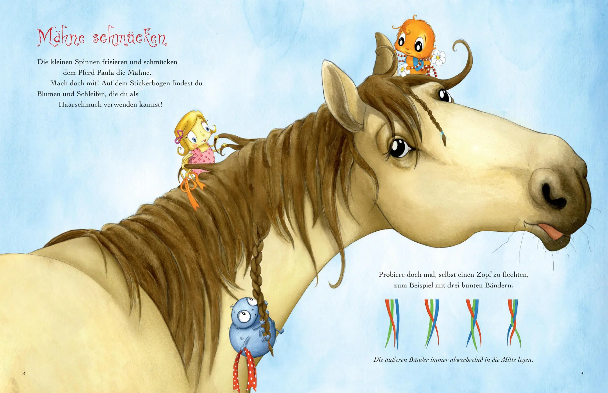 Bild: 9783833904066 | Die kleine Spinne Widerlich: Mein Bauernhof-Mitmachbuch | Amft (u. a.)