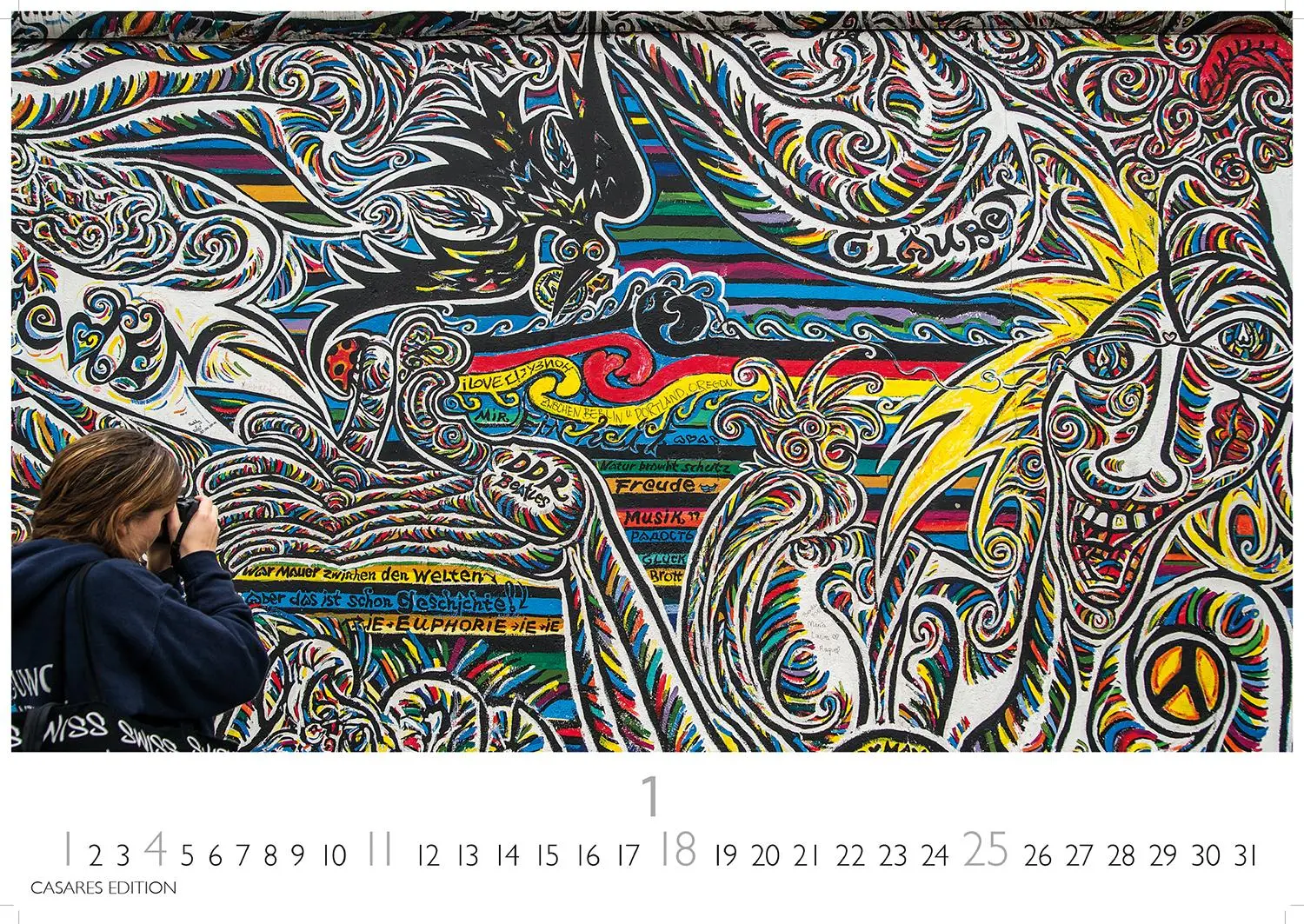 Bild: 9781835244166 | Berlin Street Art 2026 L 35x50cm | H. W. Schawe | Kalender | 14 S.