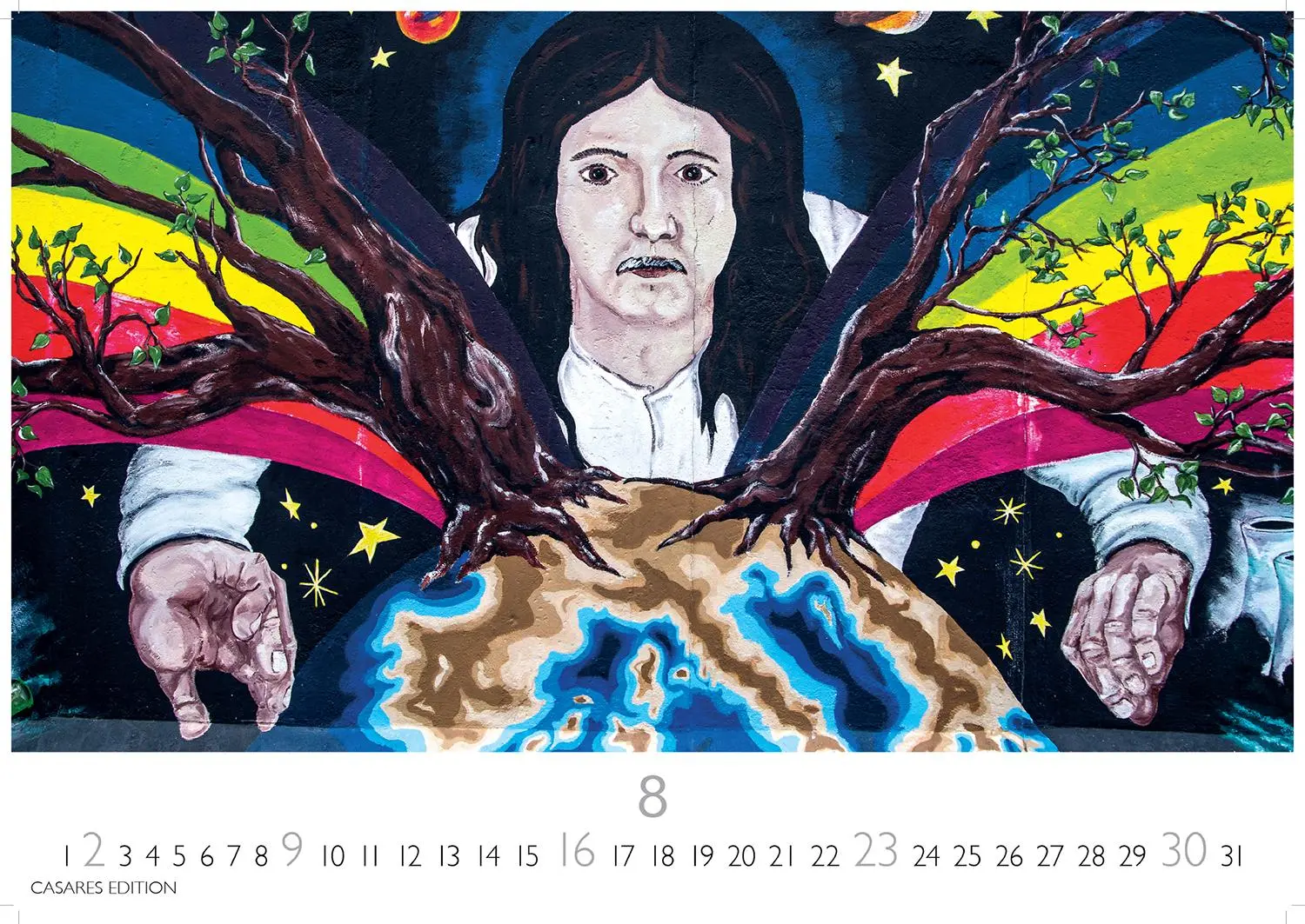 Bild: 9781835244166 | Berlin Street Art 2026 L 35x50cm | H. W. Schawe | Kalender | 14 S.