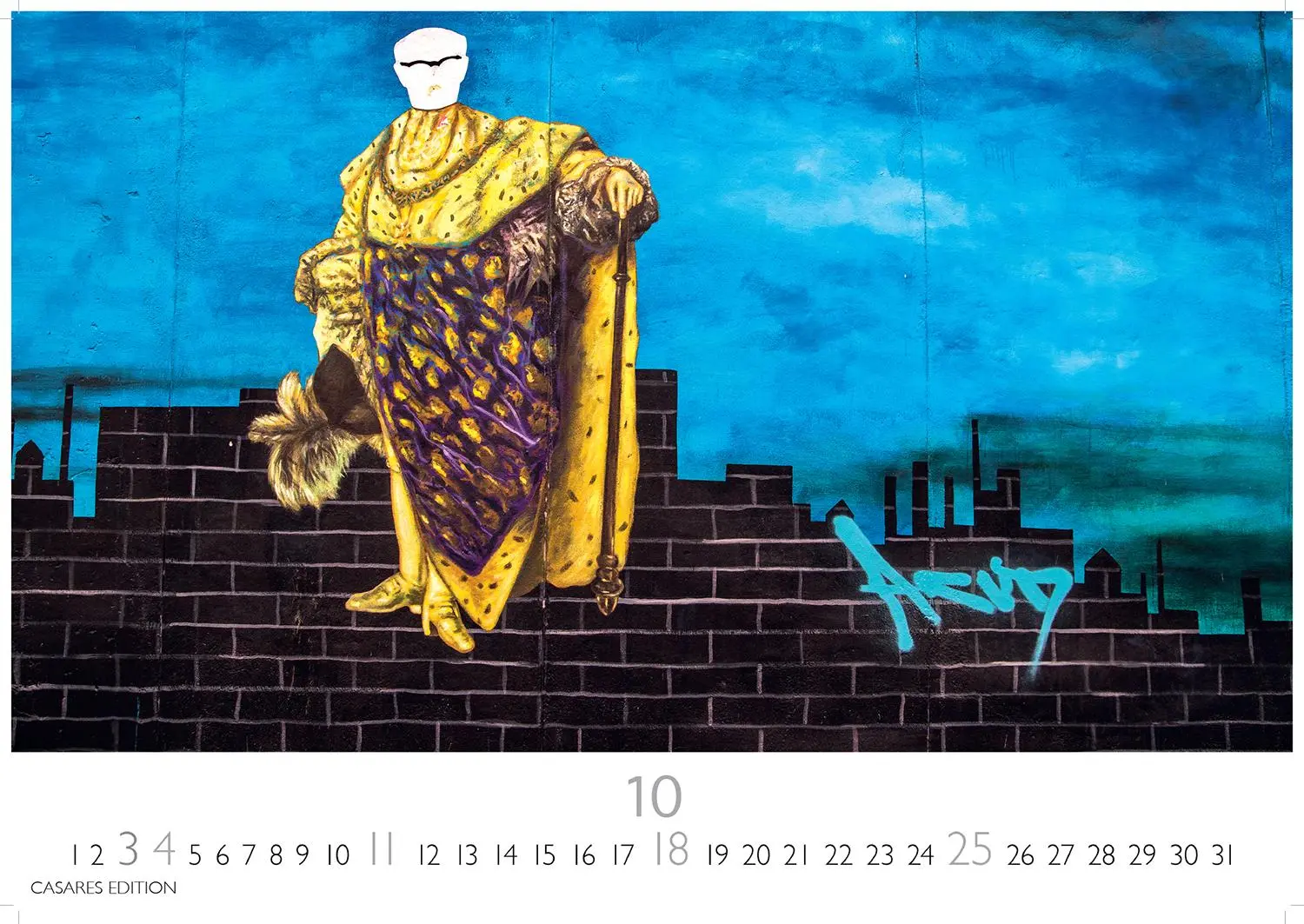 Bild: 9781835244166 | Berlin Street Art 2026 L 35x50cm | H. W. Schawe | Kalender | 14 S.