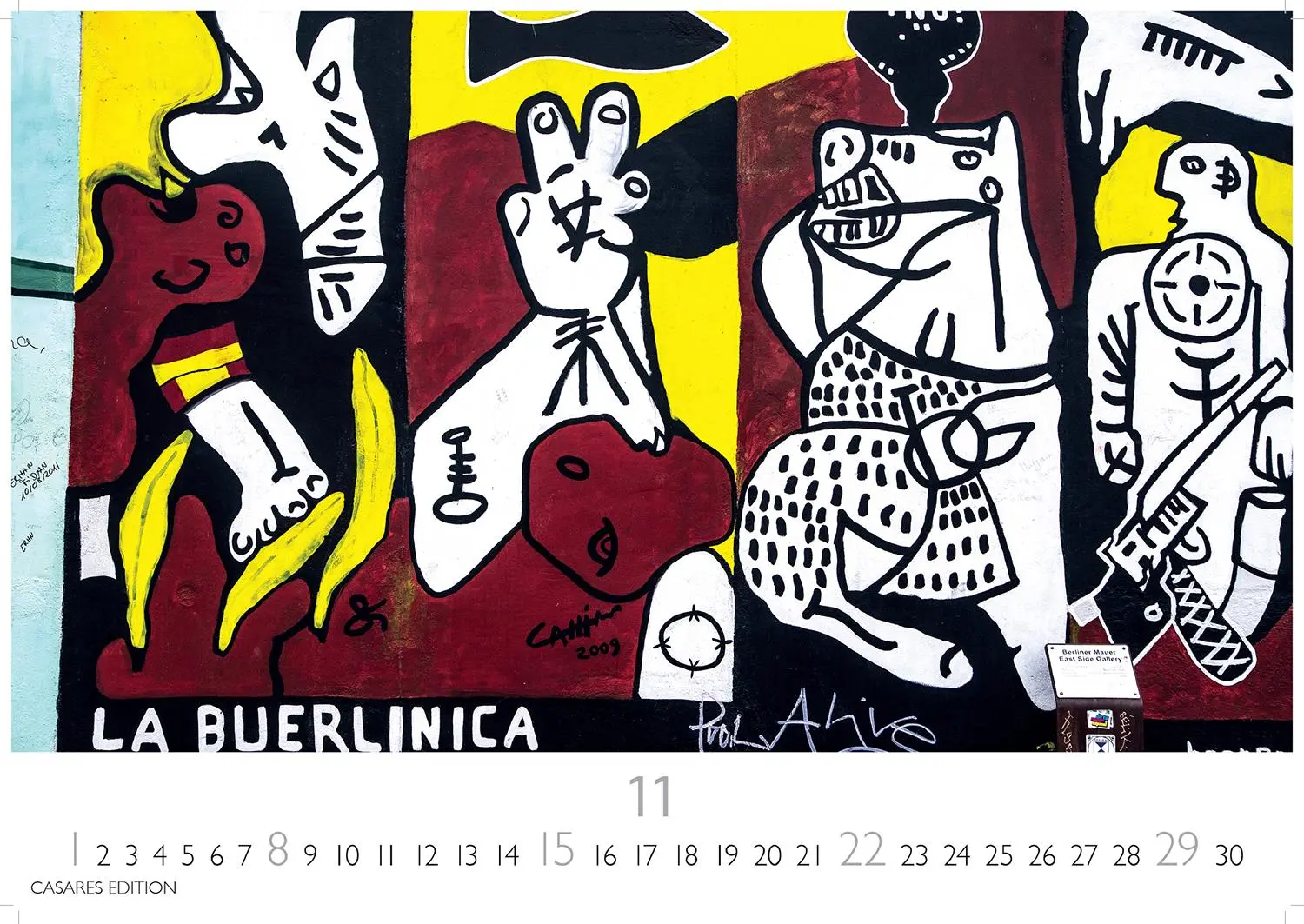 Bild: 9781835244166 | Berlin Street Art 2026 L 35x50cm | H. W. Schawe | Kalender | 14 S.