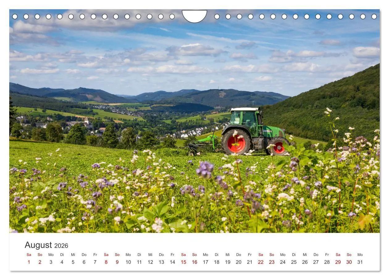 Bild: 9783457554166 | Grafschaft, ein Dorf im Schmallenberger Sauerland (Wandkalender...