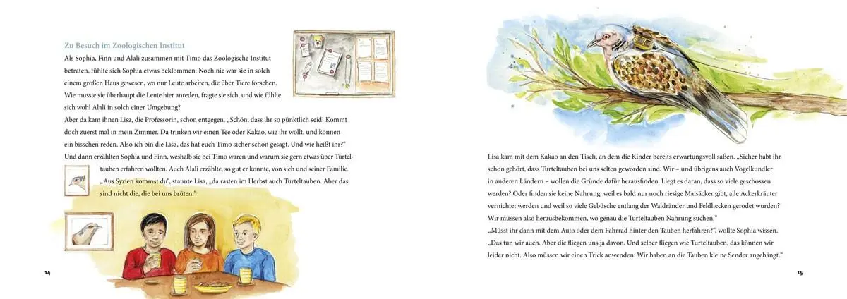 Bild: 9783866594166 | Die Taube mit dem Rucksack | Eine Geschichte zum Vogel des Jahres