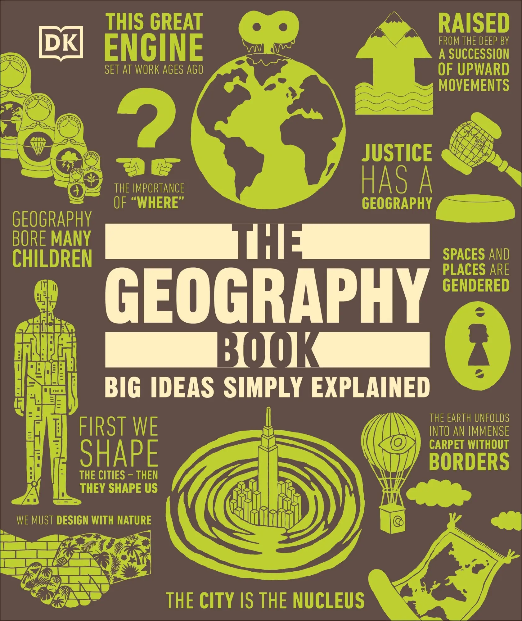 Cover: 9780241784266 | The Geography Book | Big Ideas Simply Explained | Mitchell | Buch