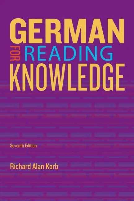 Cover: 9781133604266 | German for Reading Knowledge | Richard Alan Korb | Taschenbuch | 2013