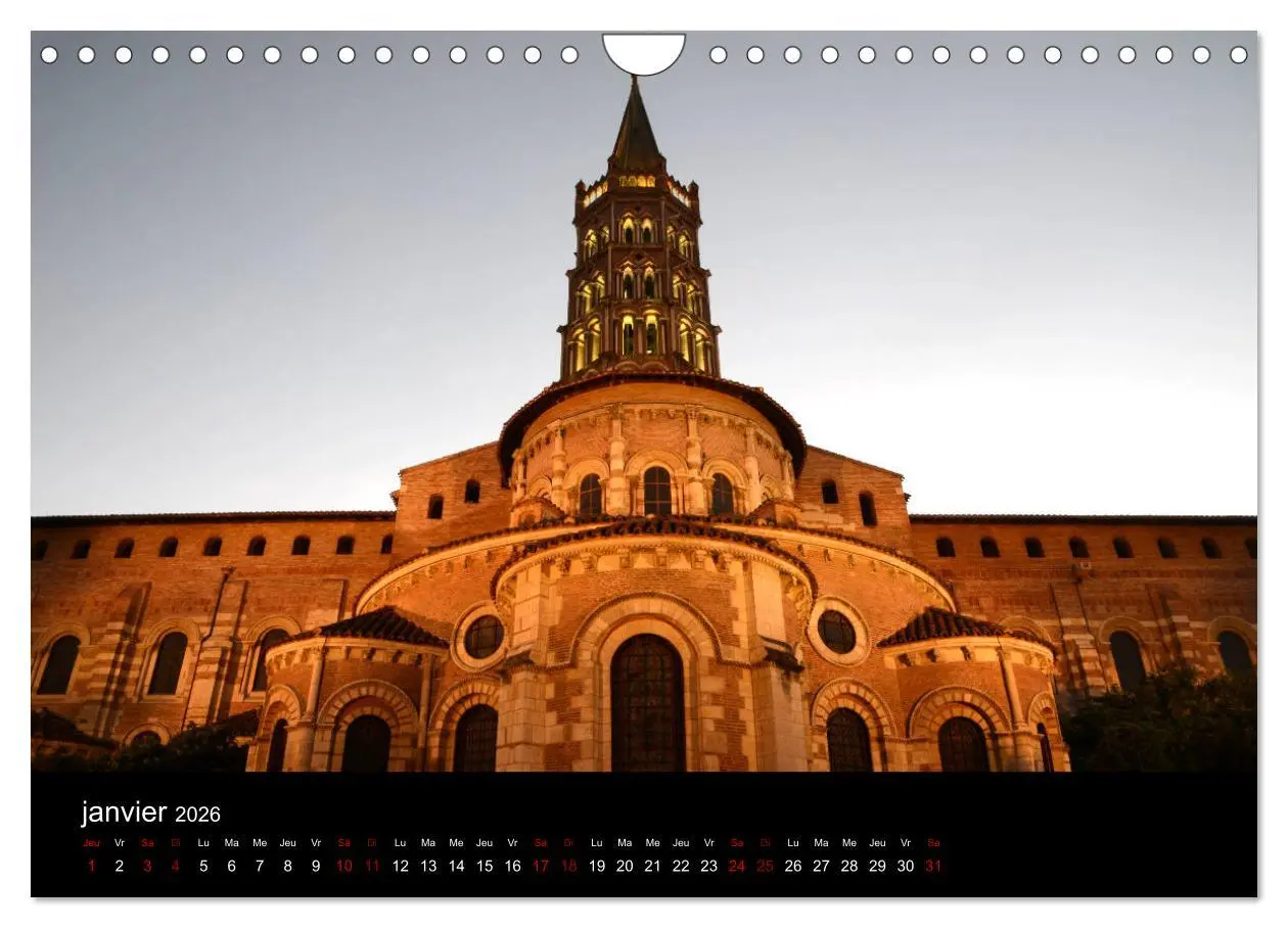 Bild: 9783516564266 | Toulousaine (Calendrier mural 2026 DIN A4 vertical), CALVENDO...