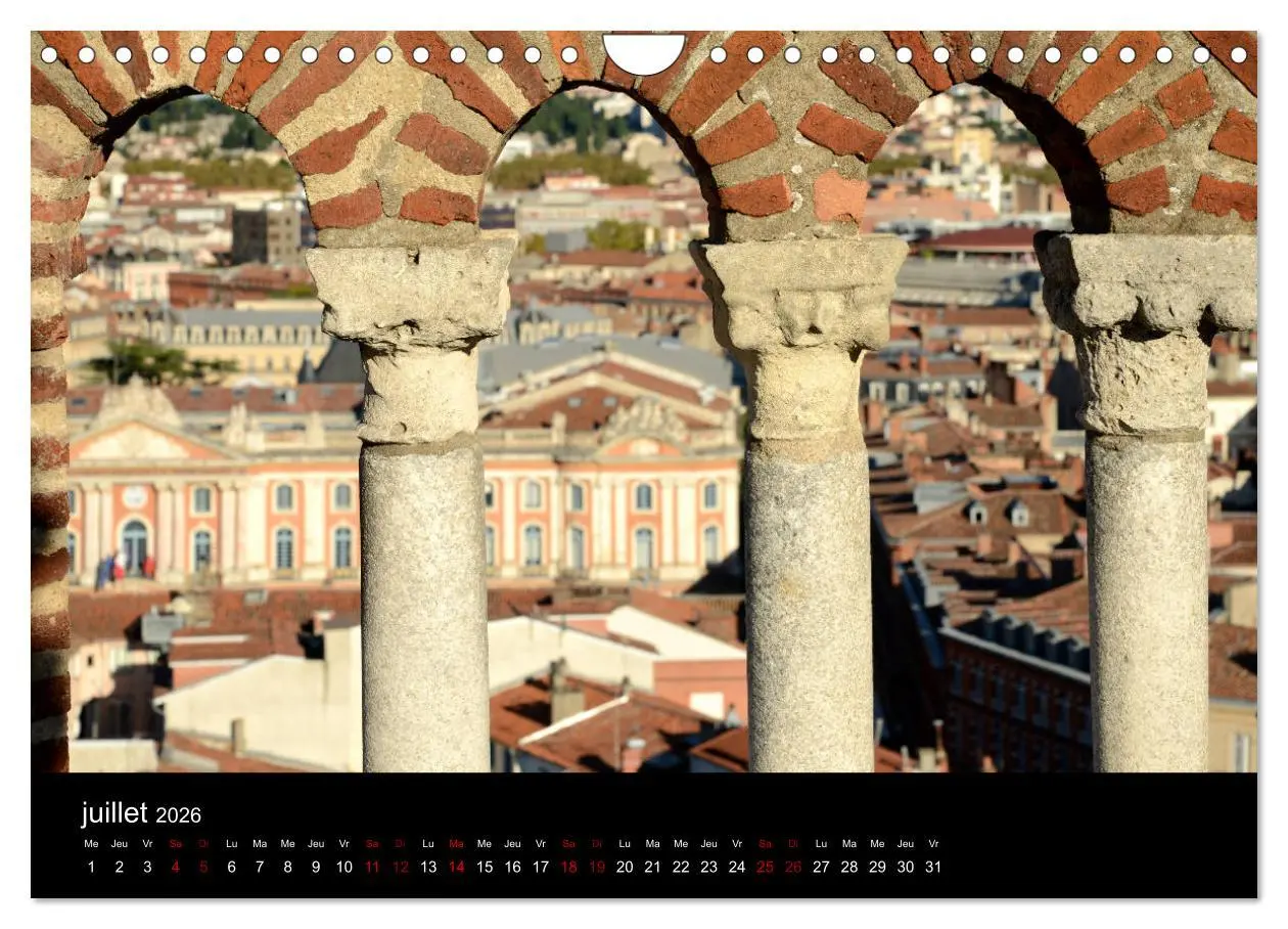 Bild: 9783516564266 | Toulousaine (Calendrier mural 2026 DIN A4 vertical), CALVENDO...