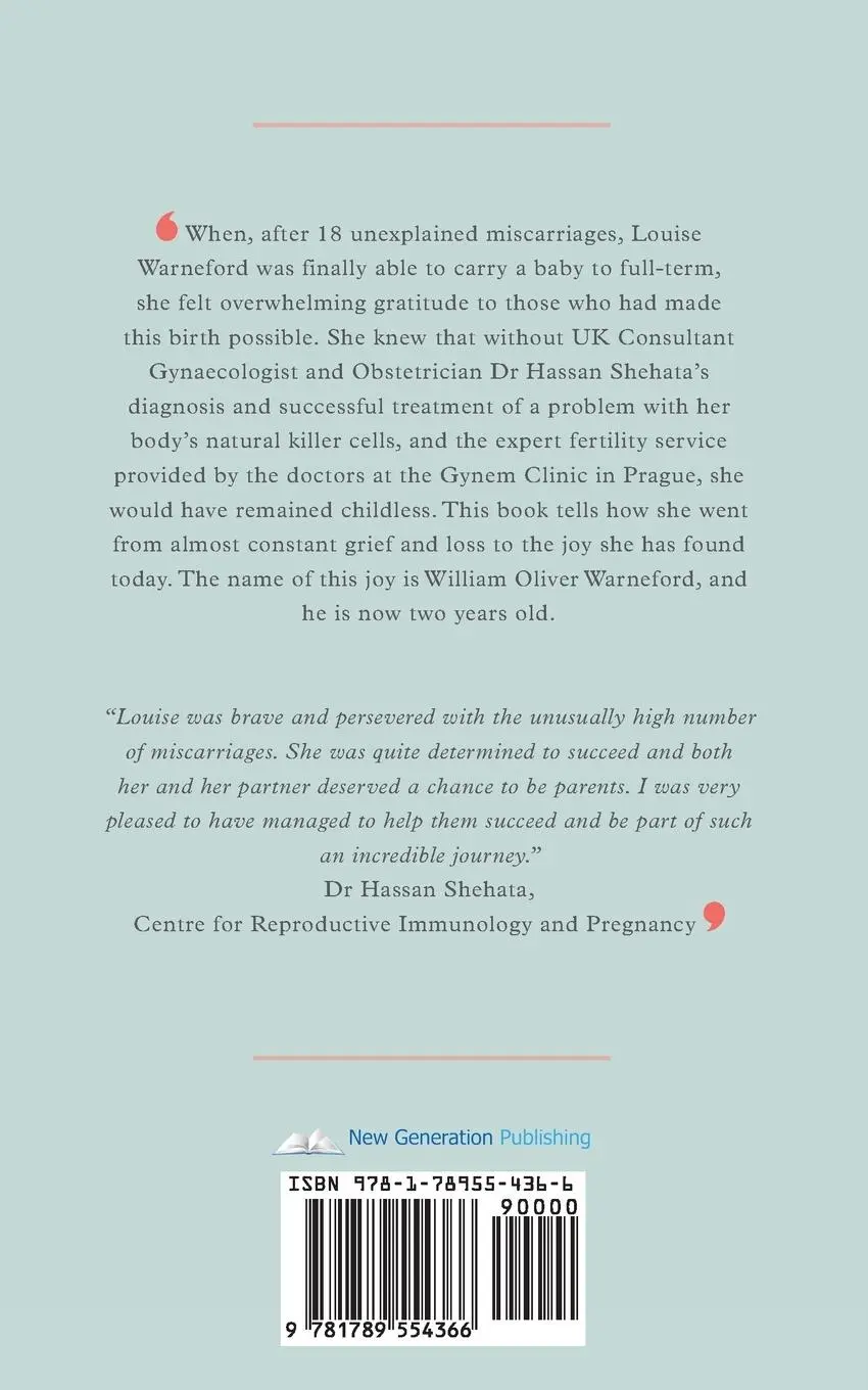 Rückseite: 9781789554366 | Baby Dreams | Louise Warneford | Taschenbuch | Englisch | 2020