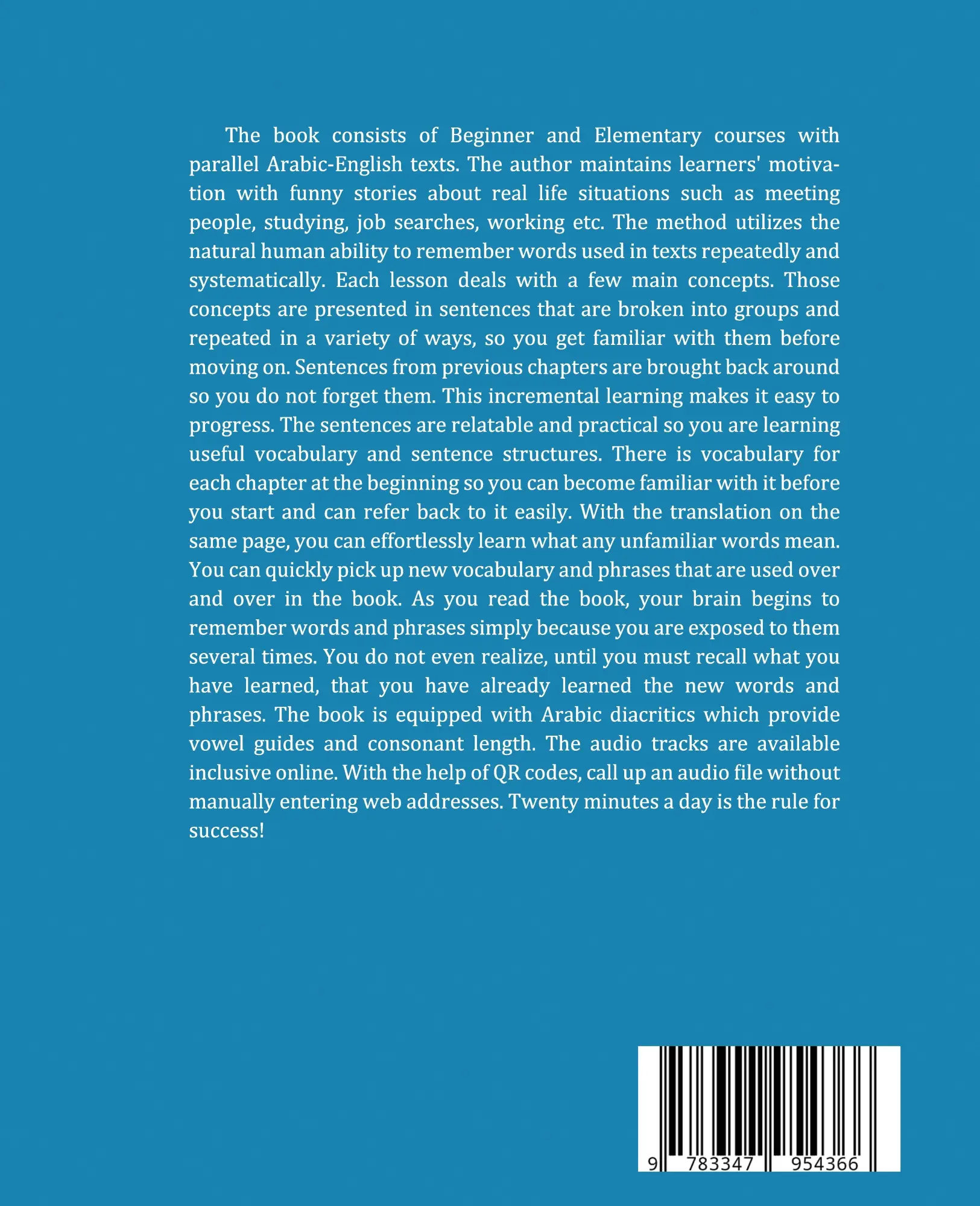 Rückseite: 9783347954366 | First Arabic Reader for Beginners | Saher Ahmed Salama | Taschenbuch