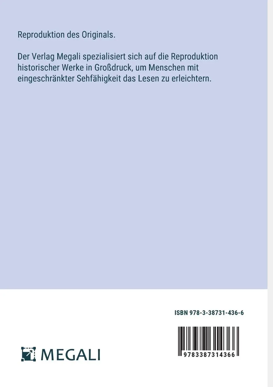 Rückseite: 9783387314366 | Die Göttliche Komödie | in Großdruckschrift | Dante Alighieri | Buch