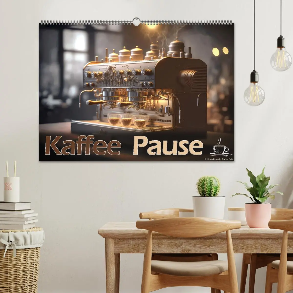 Bild: 9783457534366 | Kaffee Pause (Wandkalender 2026 DIN A2 quer), CALVENDO Monatskalender