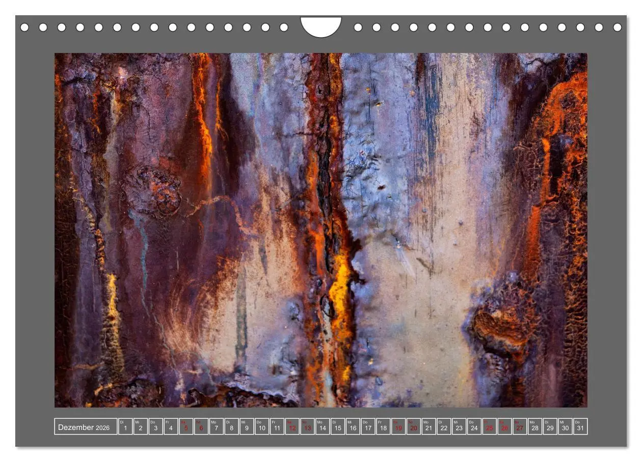 Bild: 9783457914366 | Rost - Ästhetik der Vergänglichkeit (Wandkalender 2026 DIN A4...