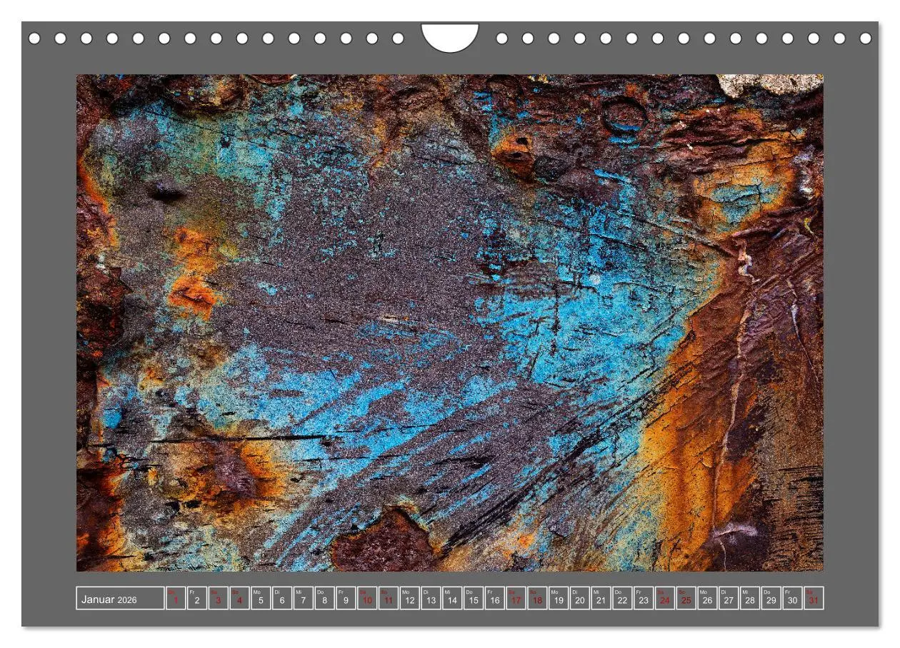 Bild: 9783457914366 | Rost - Ästhetik der Vergänglichkeit (Wandkalender 2026 DIN A4...