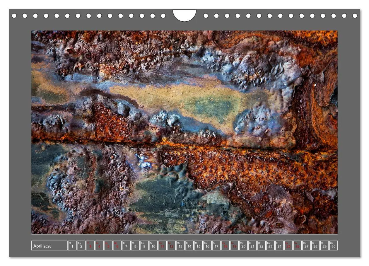 Bild: 9783457914366 | Rost - Ästhetik der Vergänglichkeit (Wandkalender 2026 DIN A4...